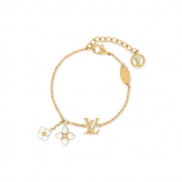 루이비통 여성 골드 팔찌 - Louis vuitton Womens Floragram Bracelet 