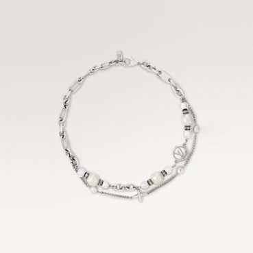 루이비통 여성 미드나잇 펄 팔찌 - Louis vuitton Womens Midnight Pearl Bracelet 