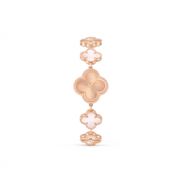 반클리프 아펠 여성 알함브라 브레이슬릿 워치 - Van Cleef & Arpels Womens Bracelet Watch 