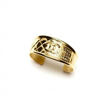 샤넬 여성 골드 팔찌 - Chanel Womens Gold Bangle 