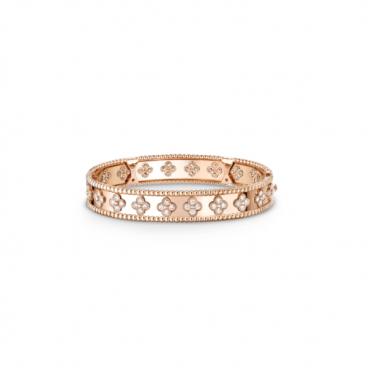 반클리프 아펠 여성 뻬를리 클로버 브레이슬릿 - Van Cleef & Arpels Womens Perlée Clovers Bracelet 