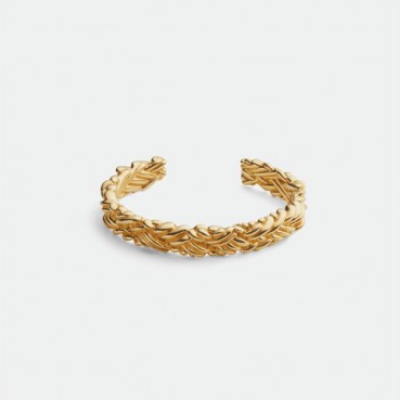 보테가 베네타 여성 골드 팔찌 - Bottega Veneta Womens Gold Bangle 