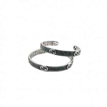 구찌 남/녀 골드 팔찌 - Gucci Unisex Gold Bangle 