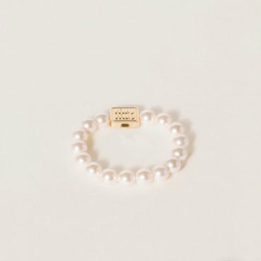 미우미우 여성 이니셜 팔찌 - Miumiu Womens Initial Bangle 