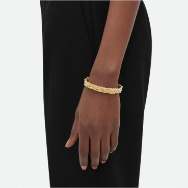 보테가 베네타 여성 골드 팔찌 - Bottega Veneta Womens Gold Bangle 