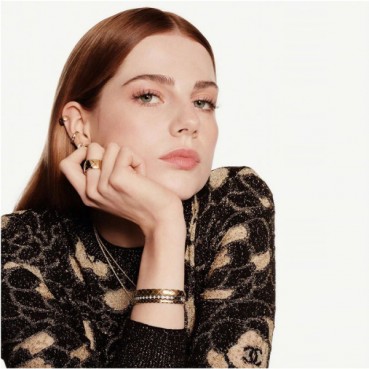 샤넬 여성 골드 팔찌 - Chanel Womens Gold Bangle 