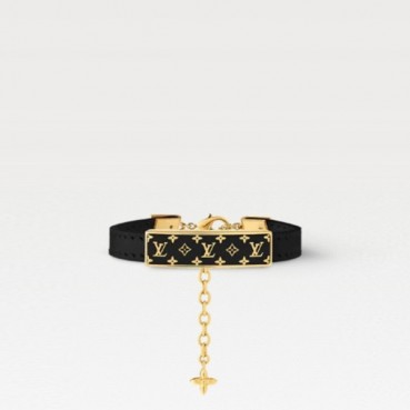 루이비통 남성 모노그램 팔찌 - Louis vuitton Mens Monogram Bangle 