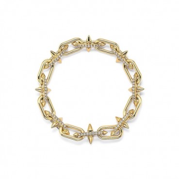 티파니 남/녀 골드 팔찌 - Tiffany Unisex Gold Bangle 