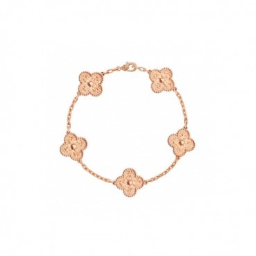 반클리프 아펠 여성 골드 팔찌 - Van Cleef & Arpels Womens Gold Bangle 