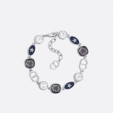 디올 남성 화이트 골드 팔찌 - Dior Mens White Gold Bangle 
