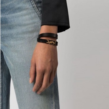 입생로랑 여성 골드 팔찌 - Saint Laurent Womens Gold Bangle 