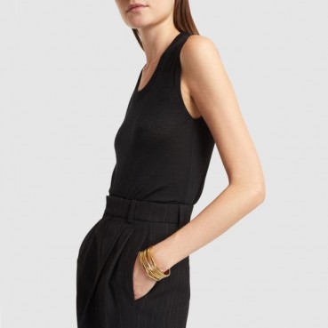 입생로랑 여성 골드 팔찌 - Saint Laurent Womens Gold Bangle 