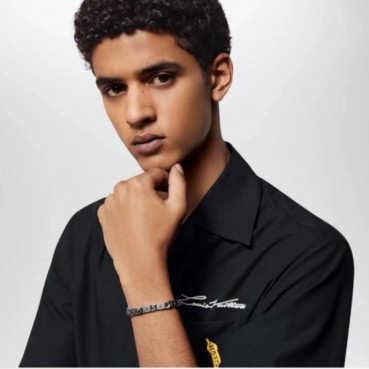 루이비통 남성 타이드 업 팔찌 - Louis vuitton Mens Tied Up Bangle 