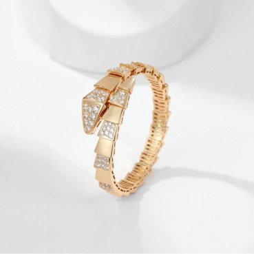 불가리 여성 골드 팔찌 - Bvlgari Womens Gold Bangle 