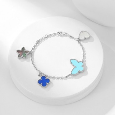 반클리프 아펠 여성 화이트 골드 팔찌 - Van Cleef & Arpels Womens Gold Bangle 
