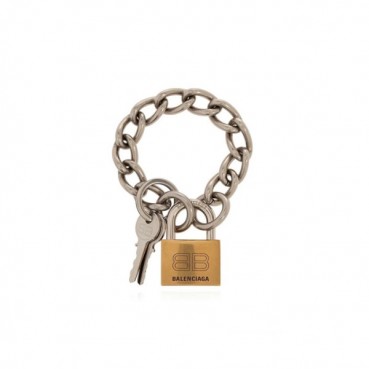 발렌시아가 남/녀 골드 팔찌 - Balenciaga Unisex Gold Bangle 