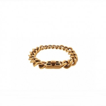 발렌시아가 남/녀 골드 팔찌 - Balenciaga Unisex Gold Bangle 