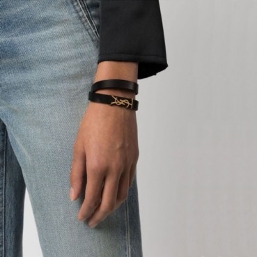 입생로랑 여성 골드 팔찌 - Saint Laurent Womens Gold Bangle 