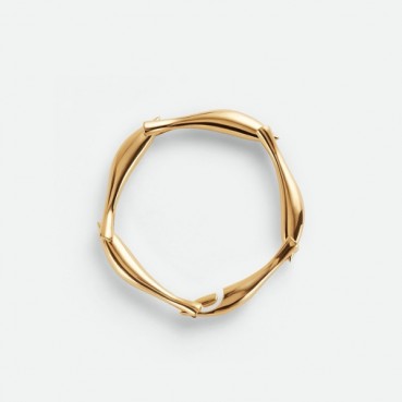 보테가 베네타 여성 골드 팔찌 - Bottega Veneta Womens Gold Bangle 