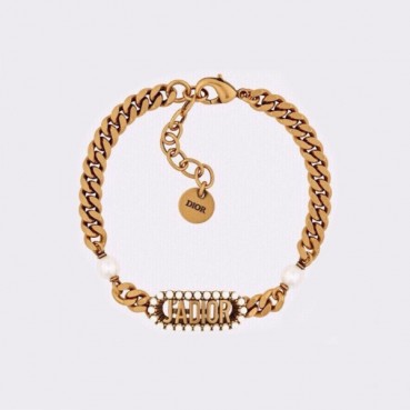 디올 여성 골드 팔찌 - Dior Womens Gold Bangle 