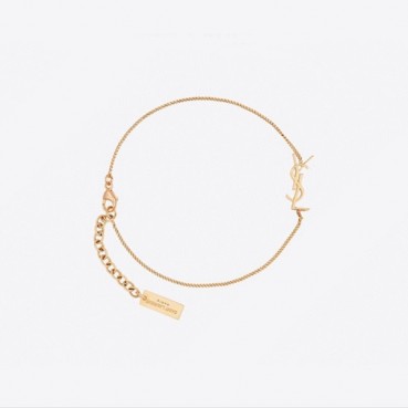 입생로랑 여성 골드 팔찌 - Saint Laurent Womens Gold Bangle 