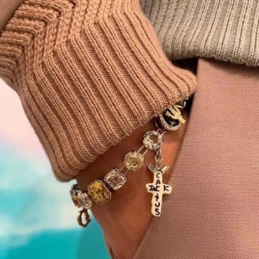 디올 여성 골드 팔찌 - Dior Womens Gold Bangle 