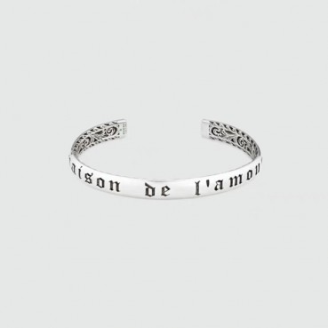 구찌 여성 화이트 골드 팔찌 - Gucci Womens White Gold Bangle 