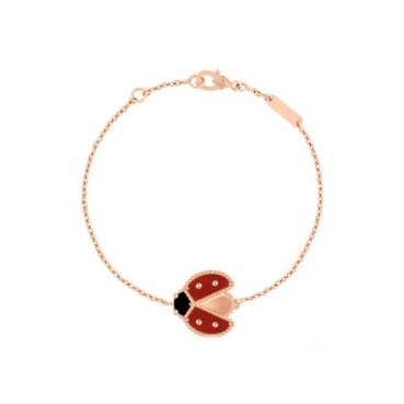 반클리프 아펠 럭키 스프링 브레이슬릿 - Van Cleef & Arpels Womens Lucky Spring Bracelet 