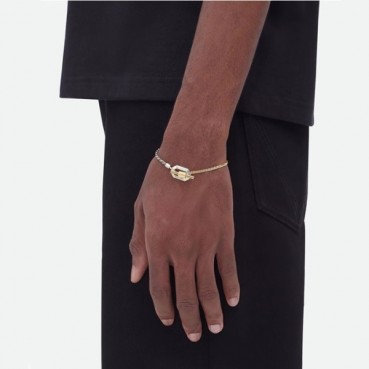 보테가베네타 남/녀 골드 팔찌 - Bottega veneta Unisex Gold Bangle 