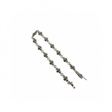 크롬하츠 남/녀 실버 팔찌 - Chrome Hearts Unisex Silver Bangle 