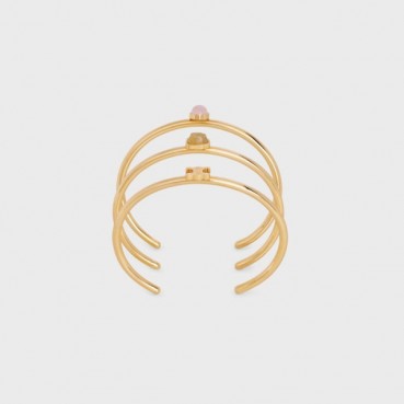 셀린느 여성 골드 팔찌 - Celine Womens Gold Bangle 