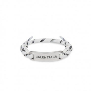 발렌시아가 남성 화이트 골드 팔찌 - Balenciaga Mens White Gold Bangle 