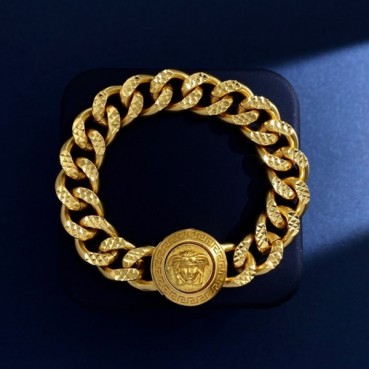 베르사체 여성 옐로우 골드 팔찌 - Versace Womens Yellow Gold Bangle 