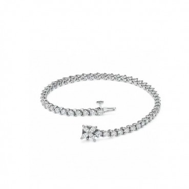 티파니 여성 화이트 골드 팔찌 - Tiffany Womens White Gold Bangle