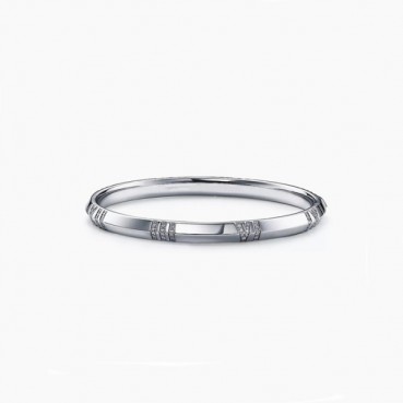 티파니 여성 화이트 골드 팔찌 - Tiffany Womens White Gold Bangle