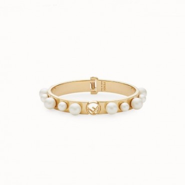 펜디 여성 골드 팔찌 - Fendi Womens Gold Bangle 