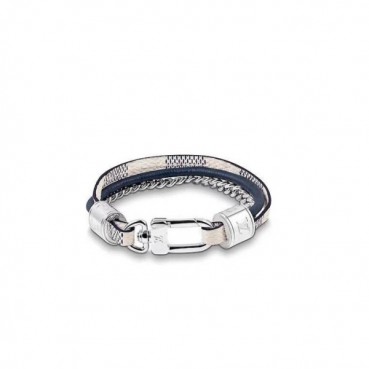 루이비통 여성 화이트 골드 팔찌 - Louis vuitton Womens White Gold Bangle 