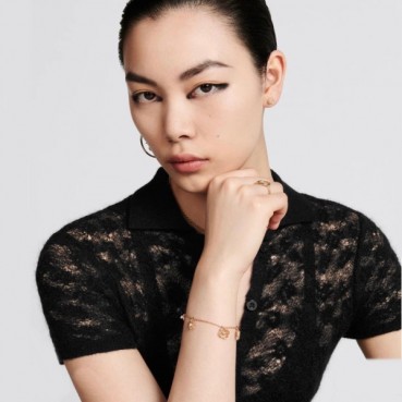 디올 여성 로즈 골드 팔찌 - Dior Womens Rose Gold Bangle 