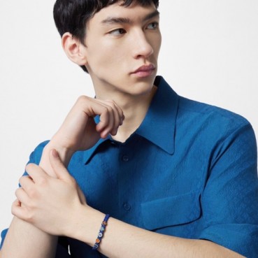 루이비통 남/녀 블루 팔찌 - Louis vuitton Unisex Blue Bangle