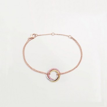 까르띠에 여성 로즈 골드 팔찌 - Cartier Womens Rose Gold Bangle 