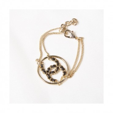 Chanel Yellow Glod Bangle -샤넬 여성 옐로우 골드 도금 팔찌 CHA0111.