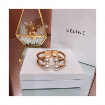 CELINE Yellow Gold Bangle  - 셀린느 여성용 팔지18k 도금 옐로우 골드cel0010.