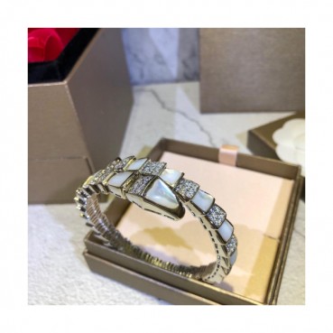 BULGARI Bangle -불가리여성 팔찌BUL0057.컬러(화이트 골드)
