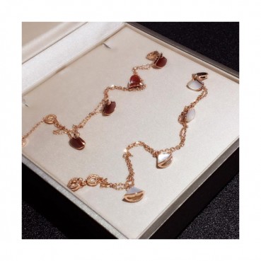 BULGARI Rose Glod Bangle -불가리 여성 로즈 골드 도금 팔찌BUL0055.컬러(레드,화이트)