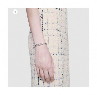 GUCCI  Bangle -구찌 여성  팔찌Guc0020.컬러(화이트 골드)