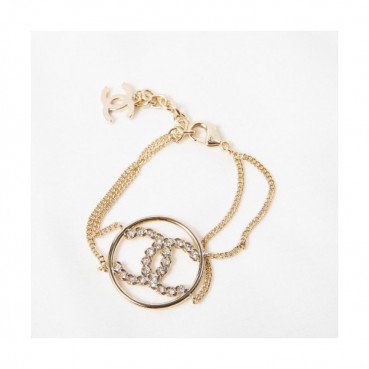 Chanel Yellow Glod Bangle -샤넬 여성 옐로우 골드 도금 팔찌CHA0085.