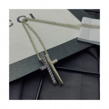 Gucci White Glod Neck lace - 구찌 화이트골드 목걸이Guc0014.