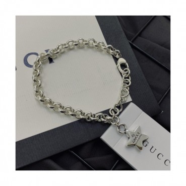 Gucci  White Glod Bangle - 구찌 여성 화이트골드 팔찌Guc0013.