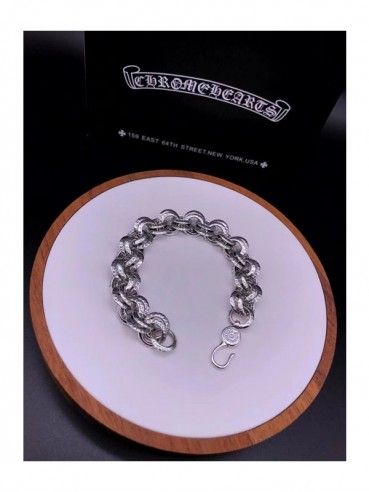 Chrome hearts M casual bangle - 크롬하츠 남자 실버 팔찌 Chr0004.