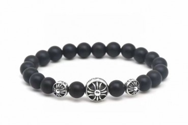Chrome hearts casual  bangle - 크롬하츠 캐쥬얼 블랙 팔찌 Chr0001.